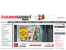 Tablet Screenshot of graenseguiden.dk